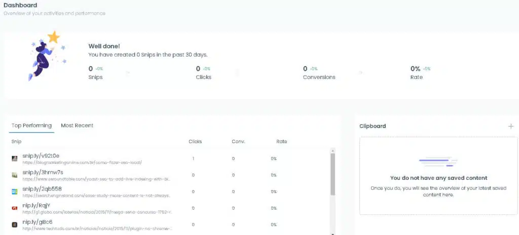 Sniply - Estratégia para ganhar dinheiro como usar esta ferramenta - Imagem credito: sniply.ly