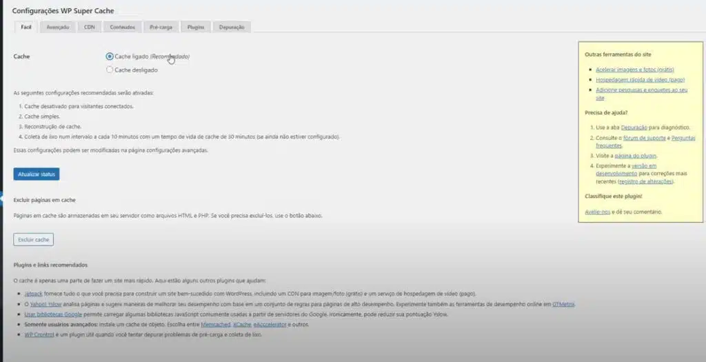 WP Rocket vs WP Super Cache: Qual é o melhor plugin de cache para WordPress? WP Super Cache