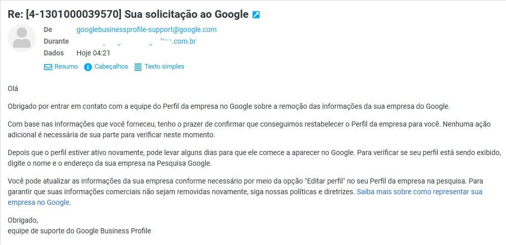 Como recuperar uma Conta do Google que foi suspensa
