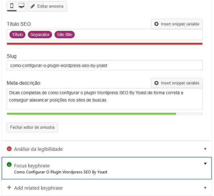 Como Configurar O Plugin Wordpress SEO By Yoast (Guia Completo) | Blog ...
