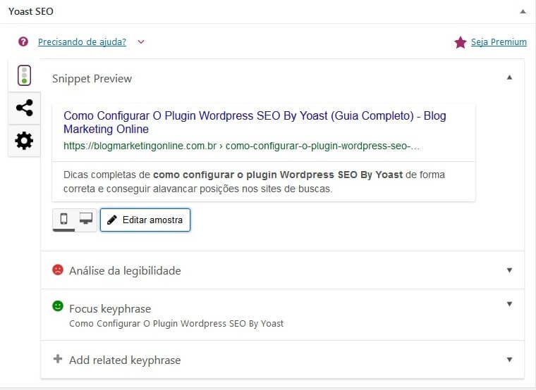 Como Configurar O Plugin Wordpress SEO By Yoast (Guia Completo) | Blog ...