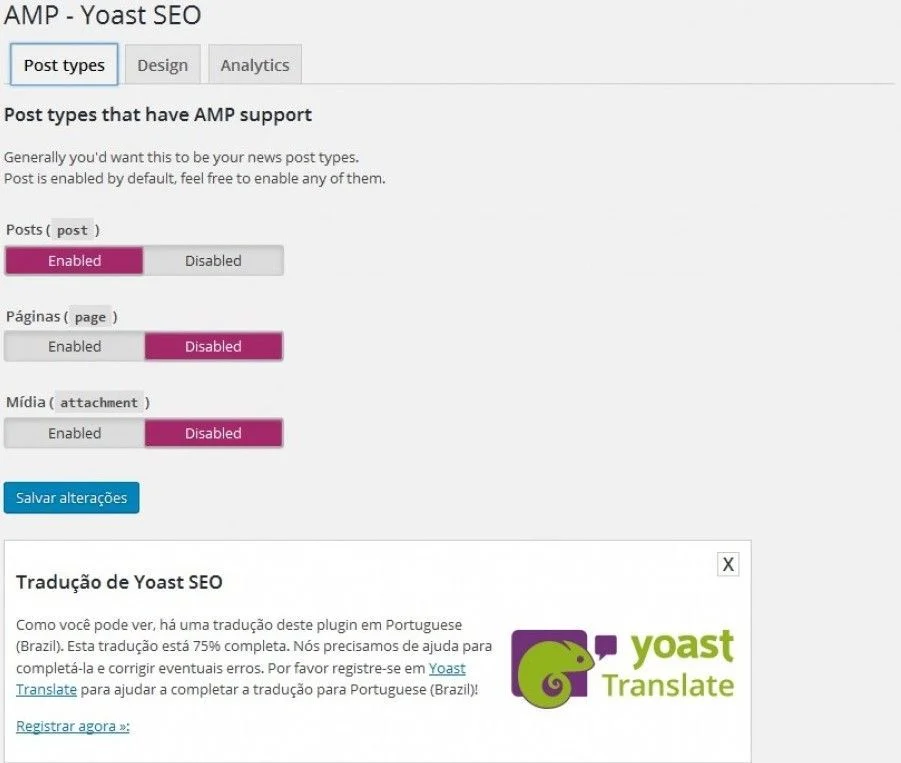Accelerated Mobile Pages - Você Sabe O Que Significa AMP? AMP-Yoast-SEO