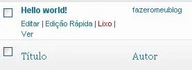 Aprenda como fazer um blog grátis no wordpress sem gastar nada como editar post wordpress