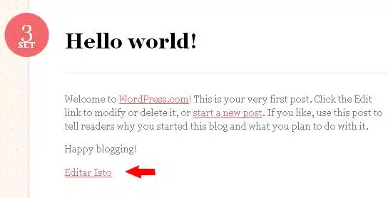 Aprenda como fazer um blog grátis no wordpress sem gastar nada editar post wordpress