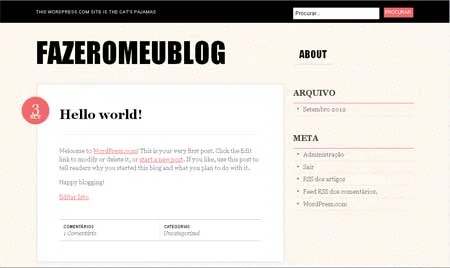 Aprenda como fazer um blog grátis no wordpress sem gastar nada fazer o meu blog
