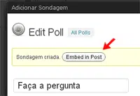 Aprenda como fazer um blog grátis no wordpress sem gastar nada embeber enquete post wordpress
