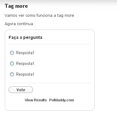 Aprenda como fazer um blog grátis no wordpress sem gastar nada enquete blog wordpress