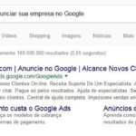 Como anunciar sua empresa no Google? Como promover o seu negócio