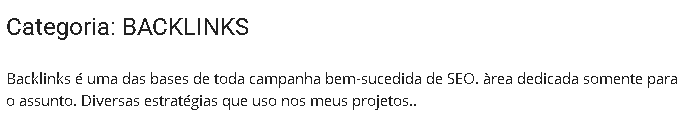 o que e categoria do produto