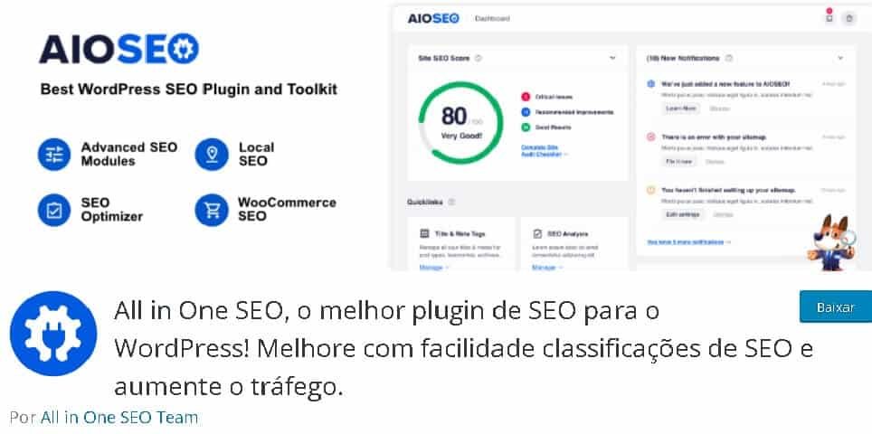 All In One SEO Pack - Imagem crédito: wordpress.org