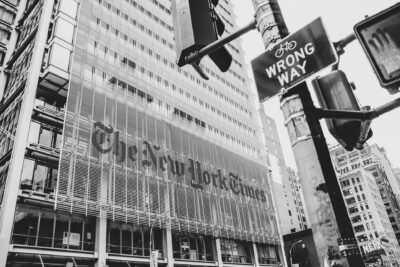 The New York Times contratando um novo chefe