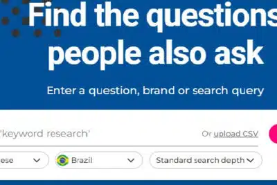 Aprenda como usar a ferramenta online AlsoAsked de graça