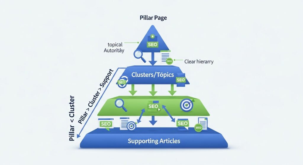 Como é a estrutura de um silo? O que compõe um silo SEO