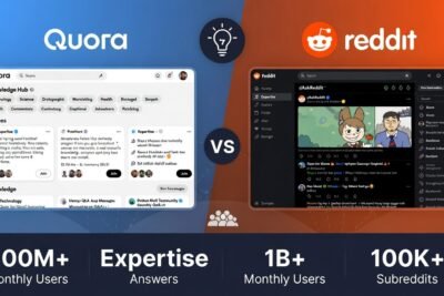 Quora Vs Reddit Subreddits - Qual é o melhor? Quora Vs Reddit