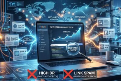 Backlinks em 2026: por que DR alto não garante ranking no Google Backlinks em 2026